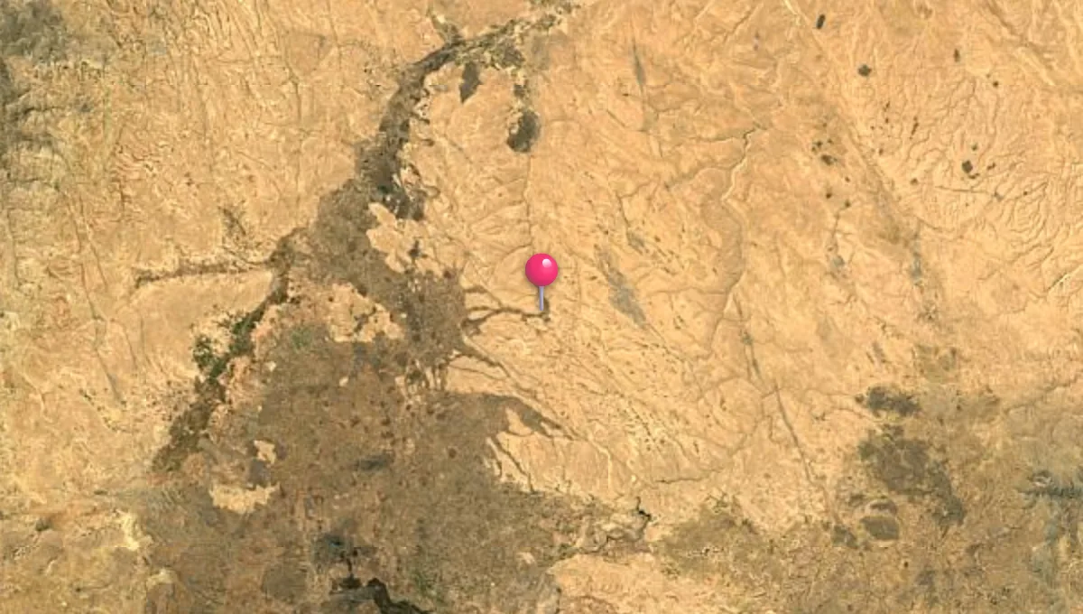 موقع أرحب على الخريطة