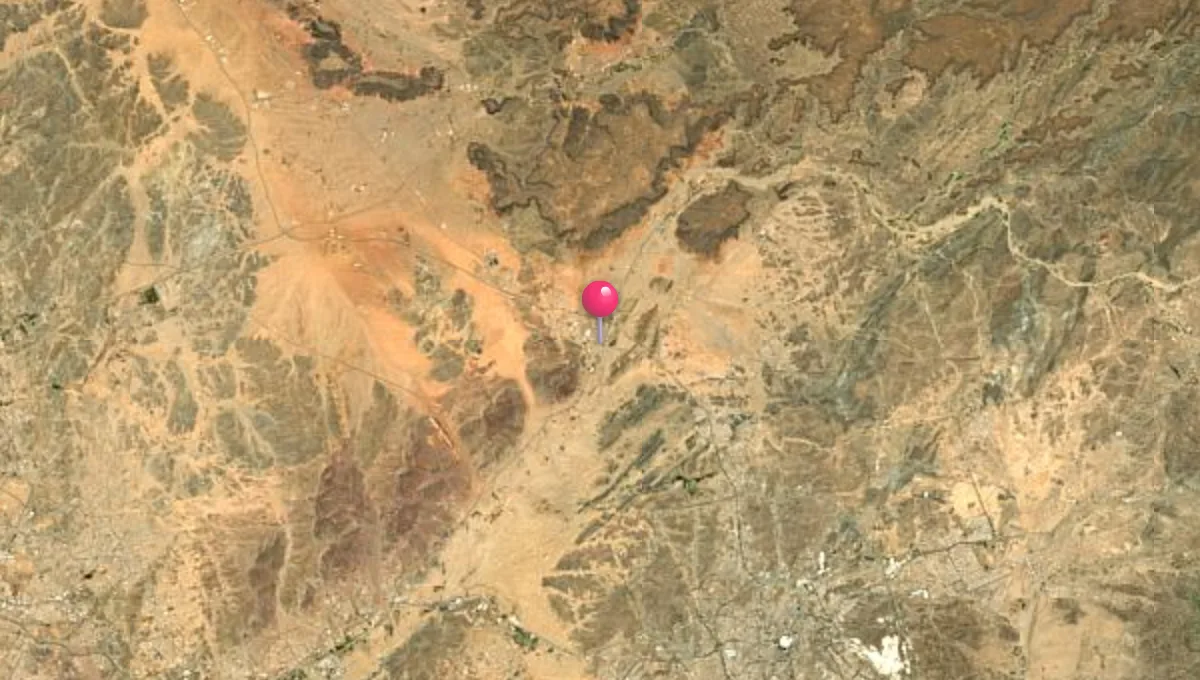موقع الجموم على الخريطة