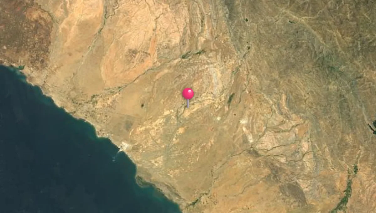موقع الدرب على الخريطة