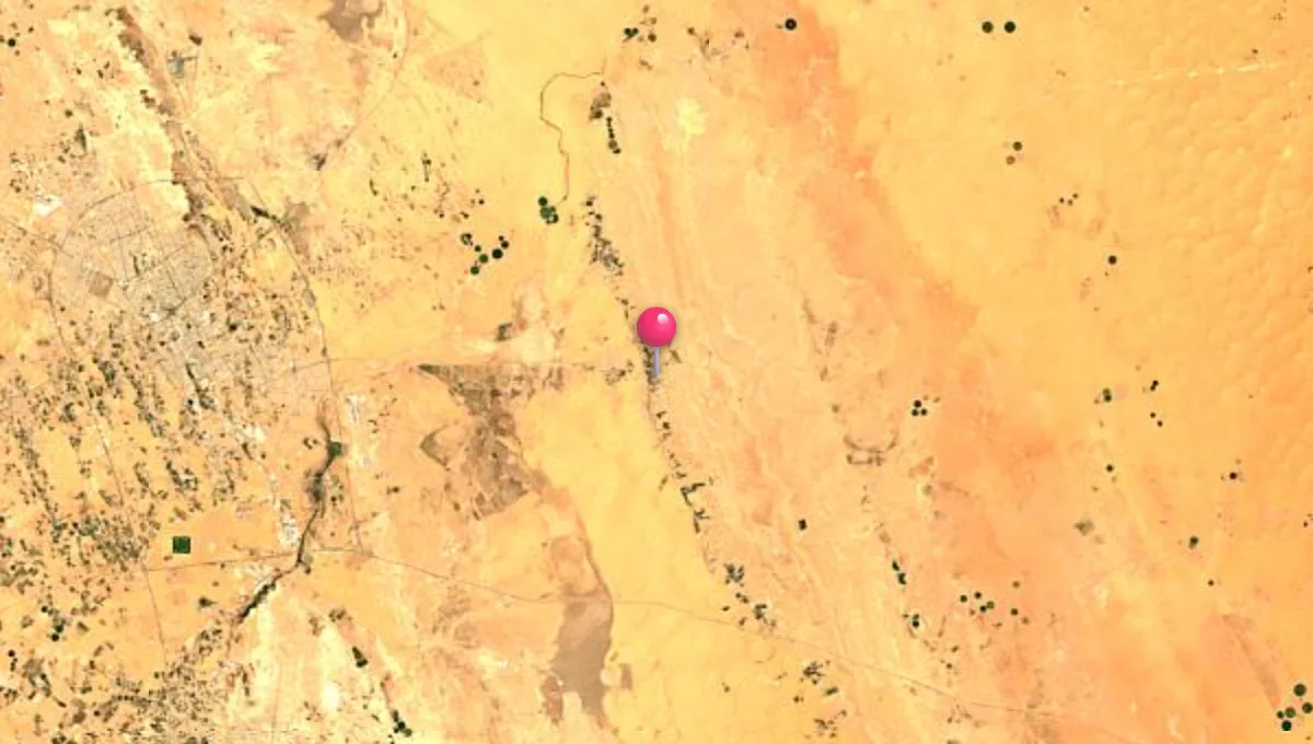 موقع الشماسية على الخريطة