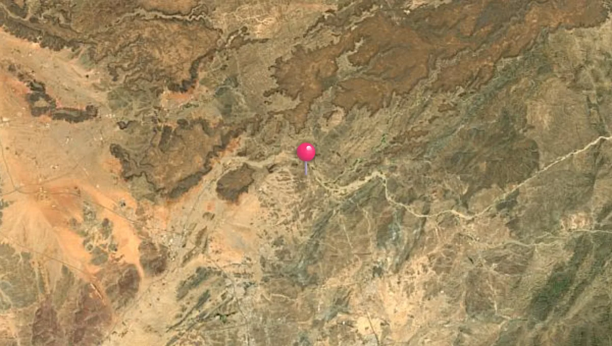 موقع الطرفاء على الخريطة