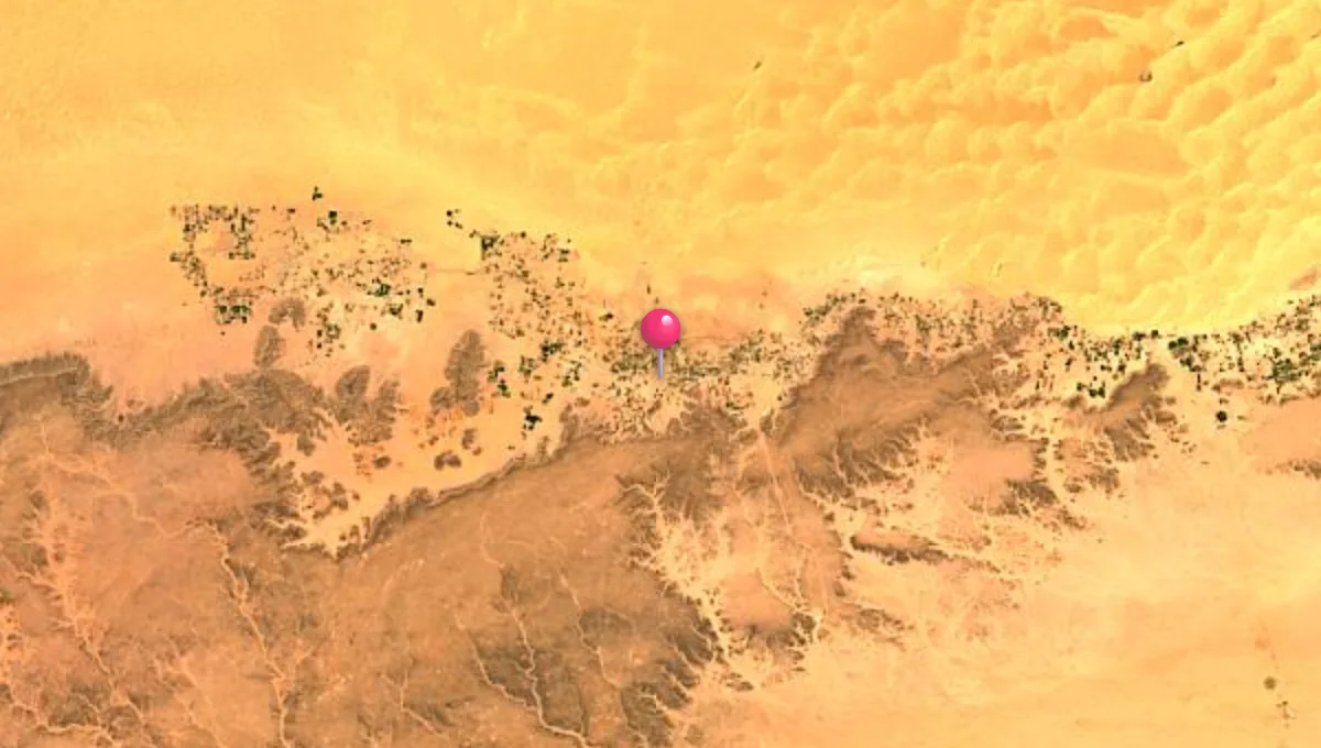 موقع الغريفة على الخريطة
