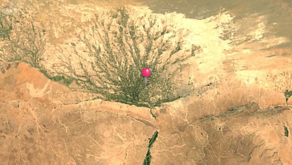 موقع بلخ على الخريطة