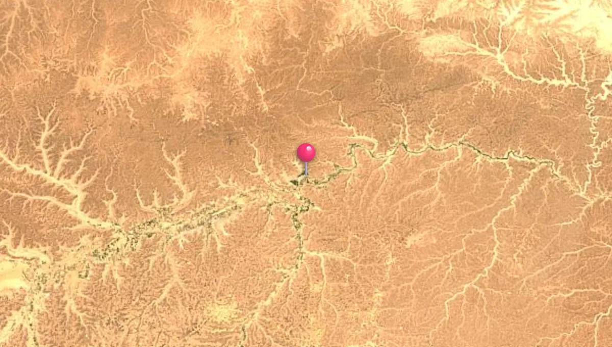 موقع تريم على الخريطة
