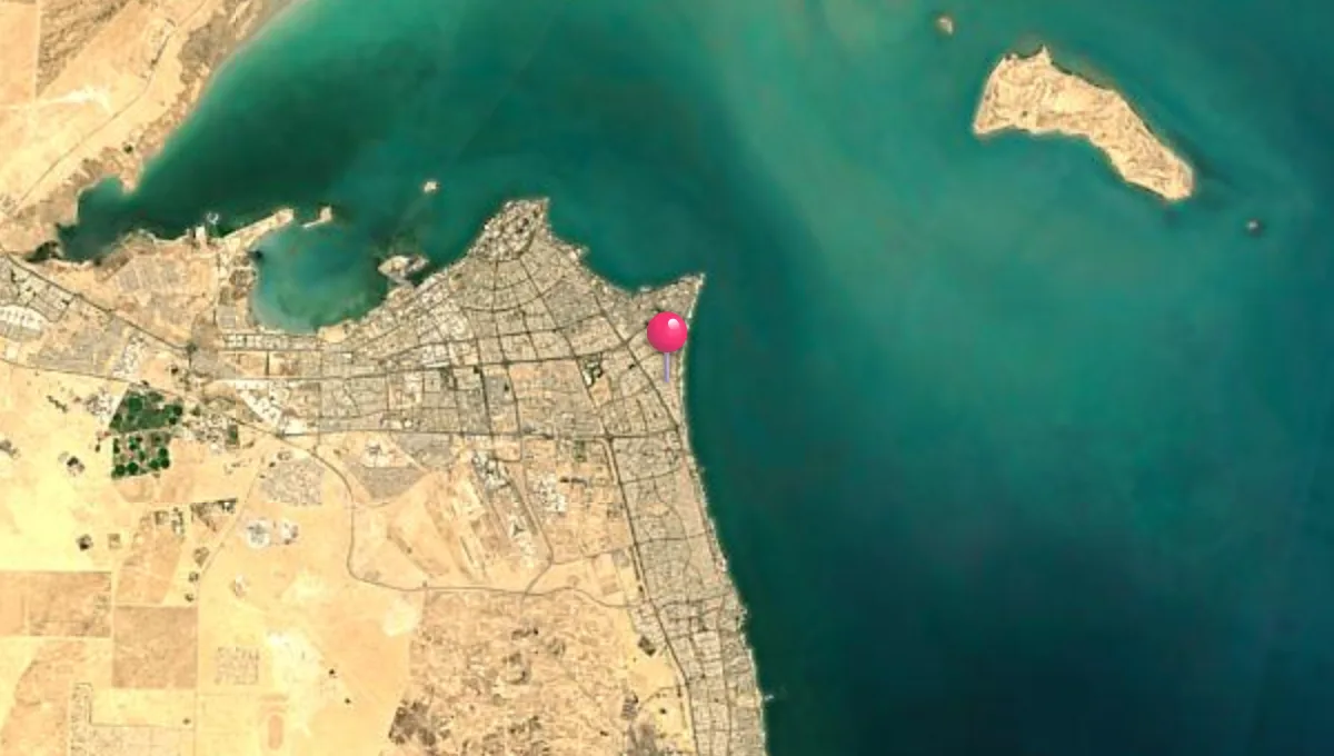 موقع سلوى على الخريطة