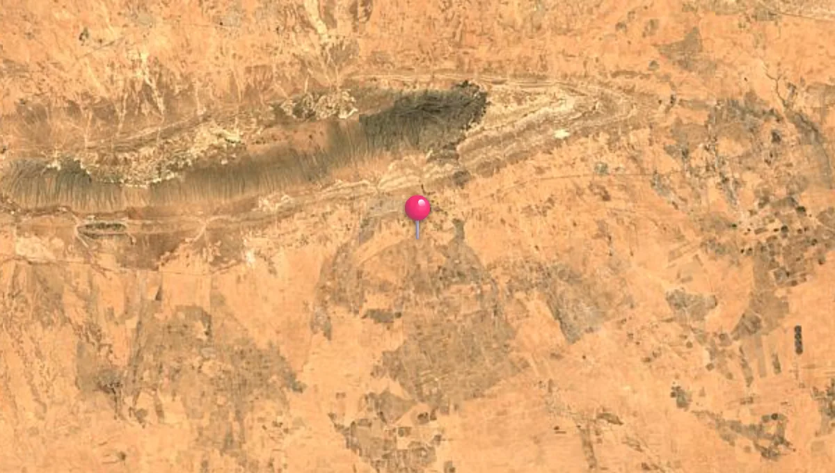 موقع سنجار على الخريطة