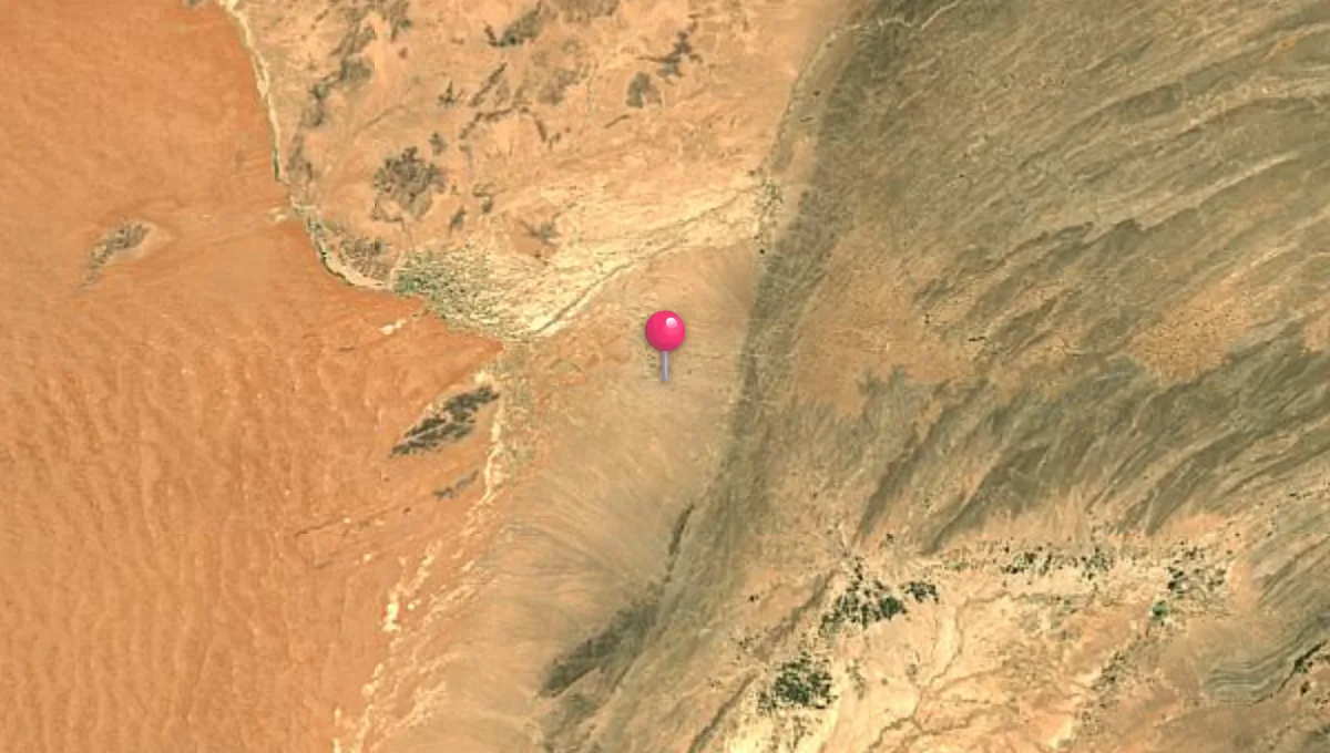 موقع شمن على الخريطة