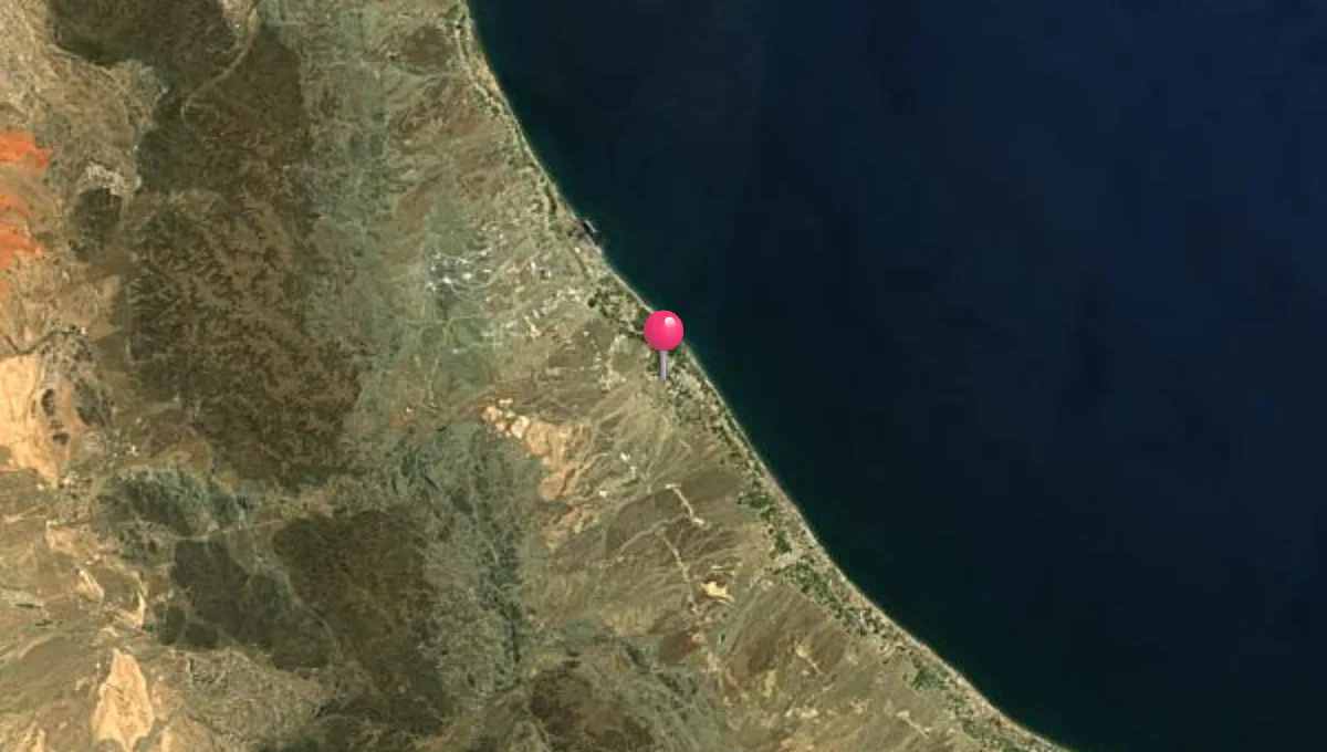 موقع صحار على الخريطة