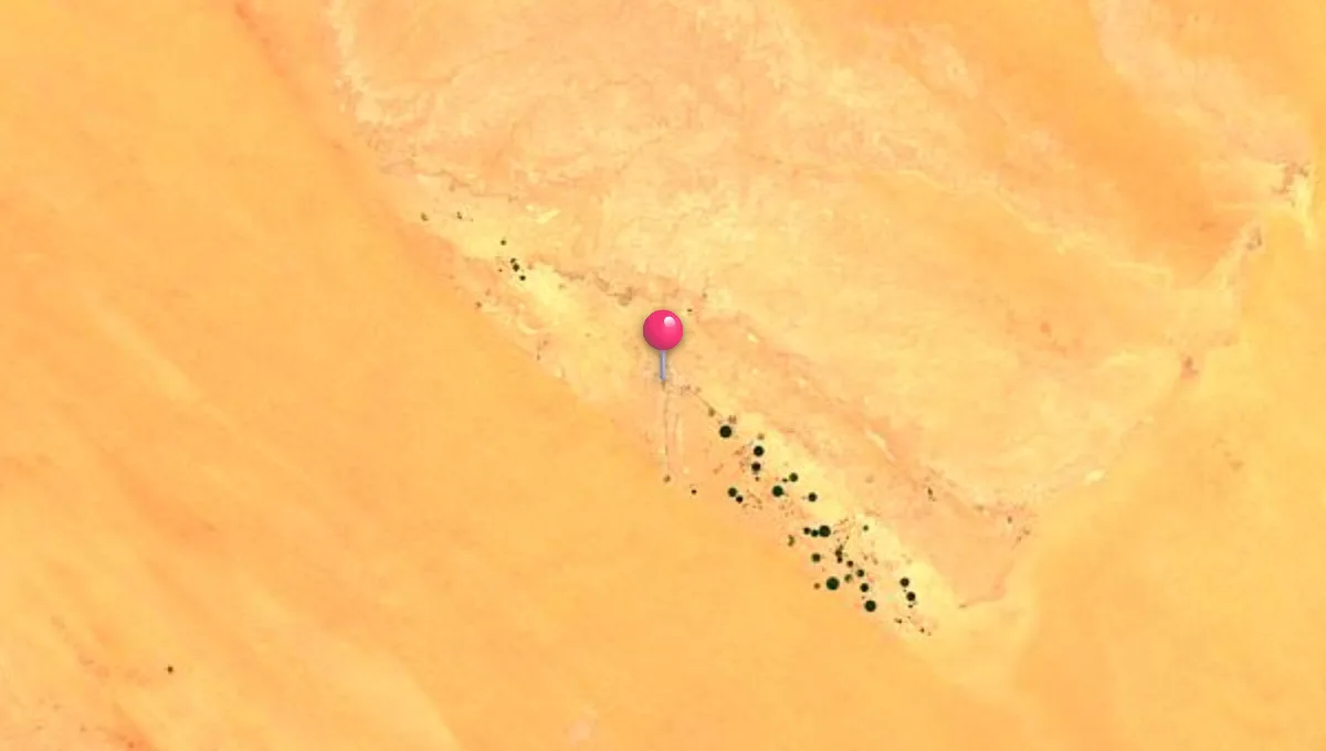 موقع قبة على الخريطة