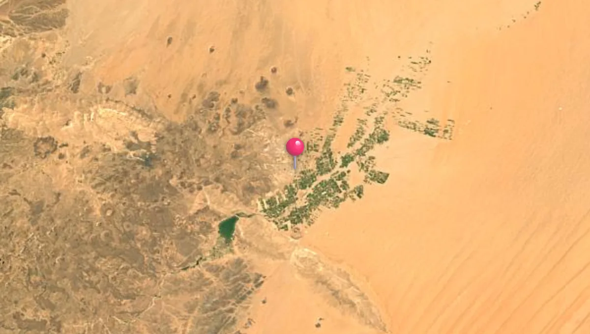 موقع مأرب على الخريطة