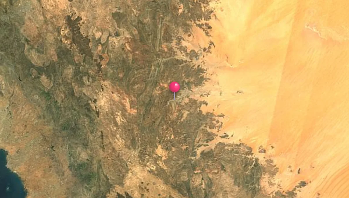 موقع نجران على الخريطة