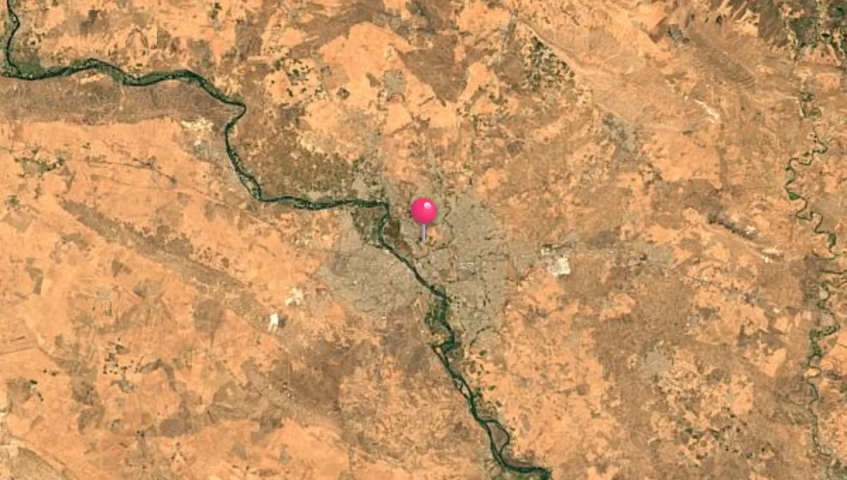 موقع نينوى على الخريطة