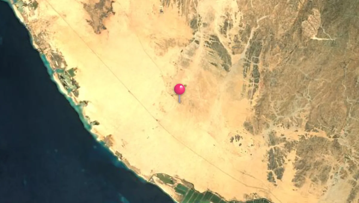 موقع يلملم على الخريطة