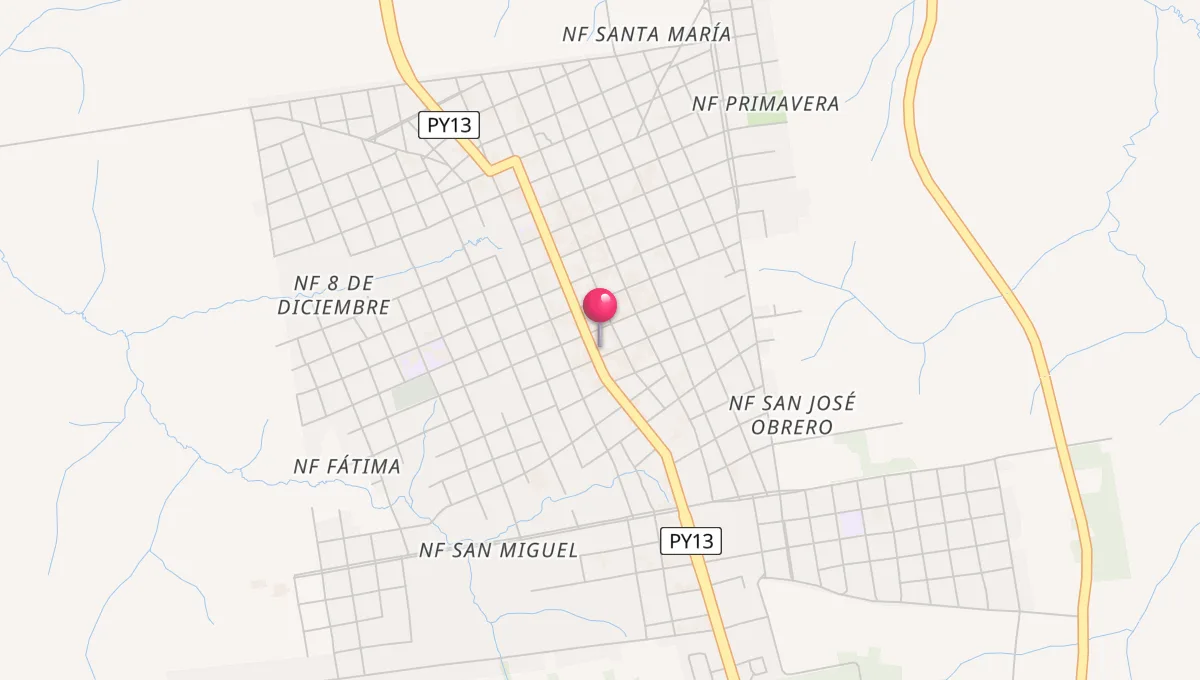 Horarios de Oración en San Isidro de Curuguaty