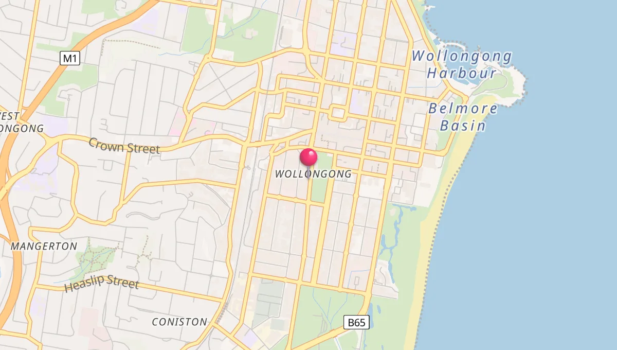 Prayer Times in Wollongong city centre