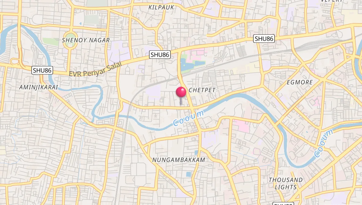 Chetput میں نماز کے اوقات