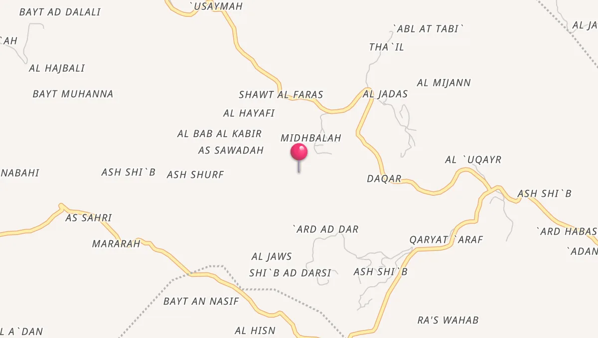 مواقيت الصلاة في بعدان