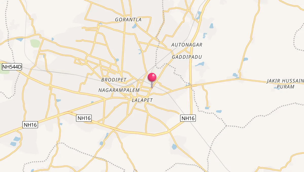 گنٹور میں نماز کے اوقات
