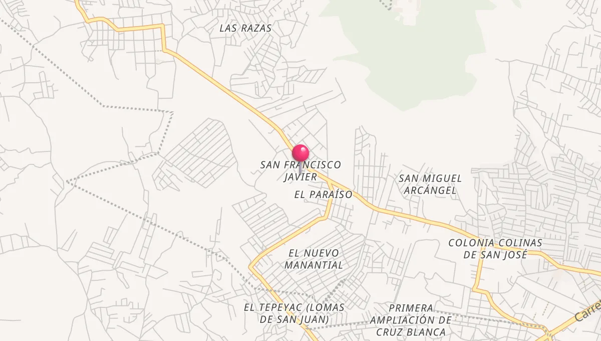 Horarios de Oración en San Francisco Javier