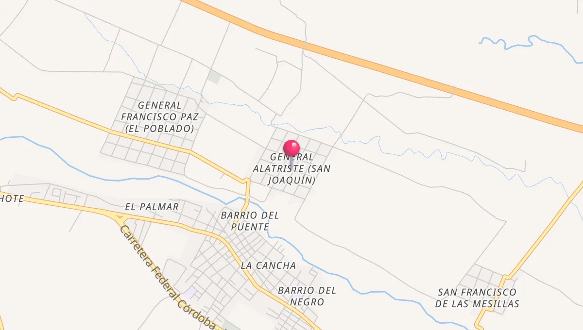 Horarios de Oración en General Alatriste (San Joaquín)