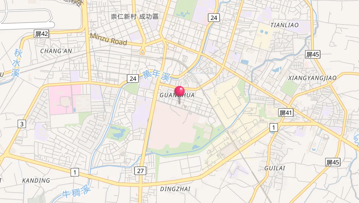 Pingtung的礼拜时间