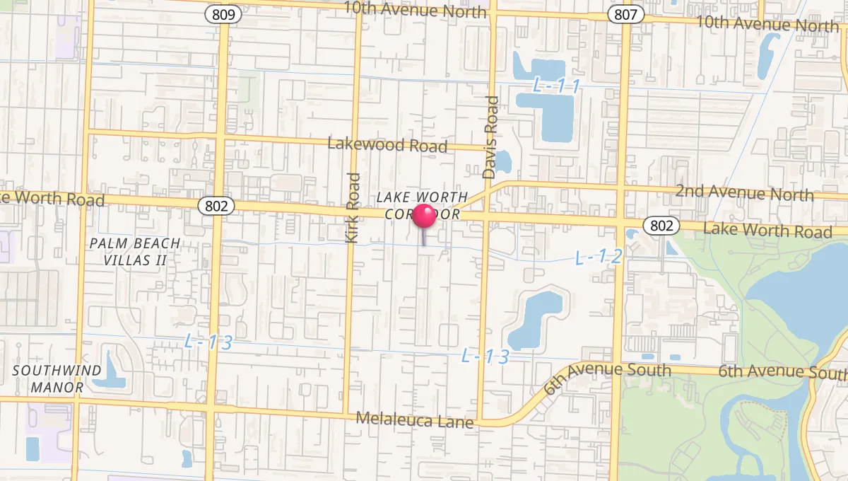 Prayer Times in Lake Worth Corridor