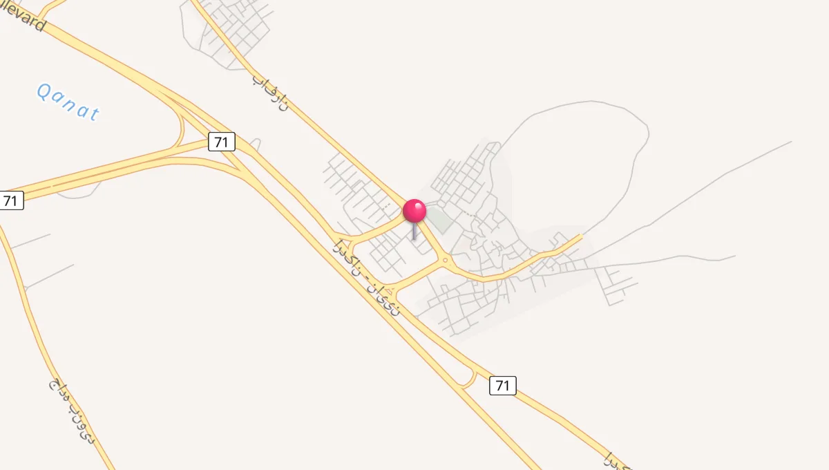 اوقات نماز در بافران
