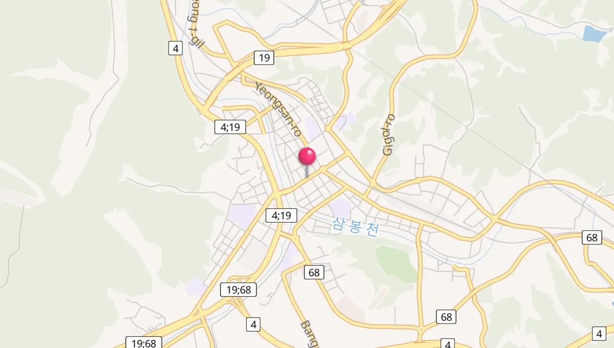 영동의 예배 시간
