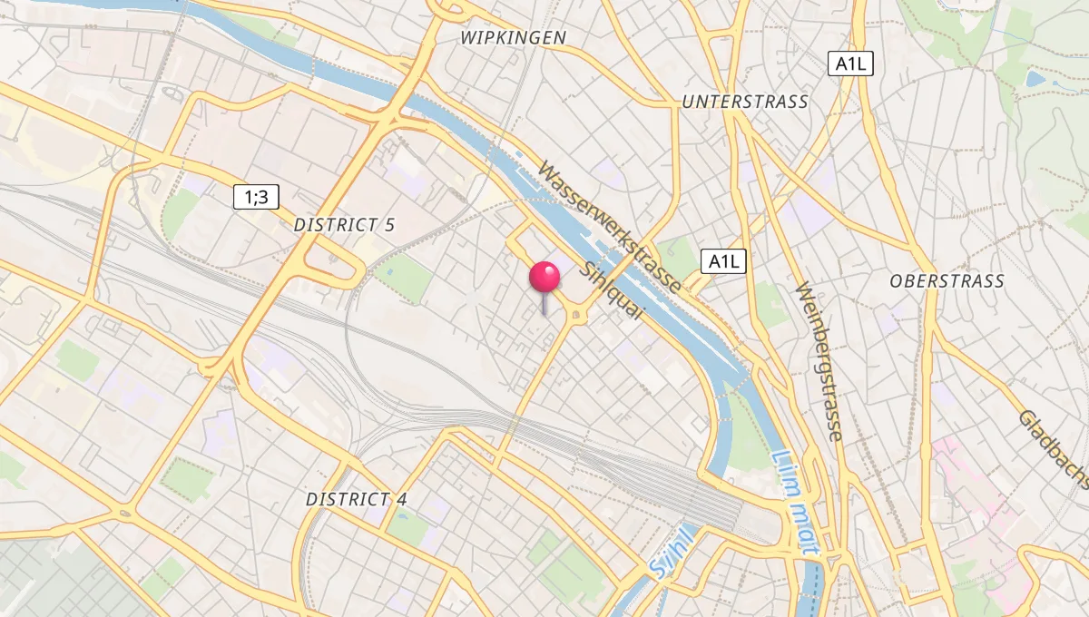 Gebetszeiten in Zürich (Kreis 5) / Gewerbeschule