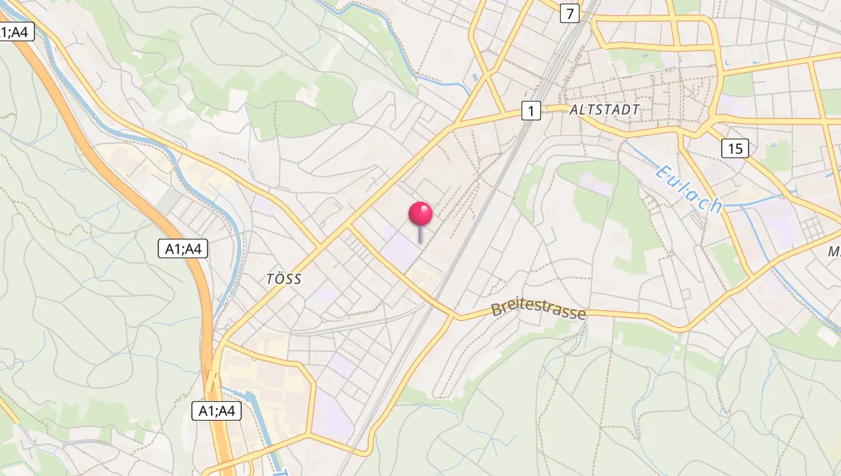 Gebetszeiten in Stadt Winterthur (Kreis 1) / Tössfeld