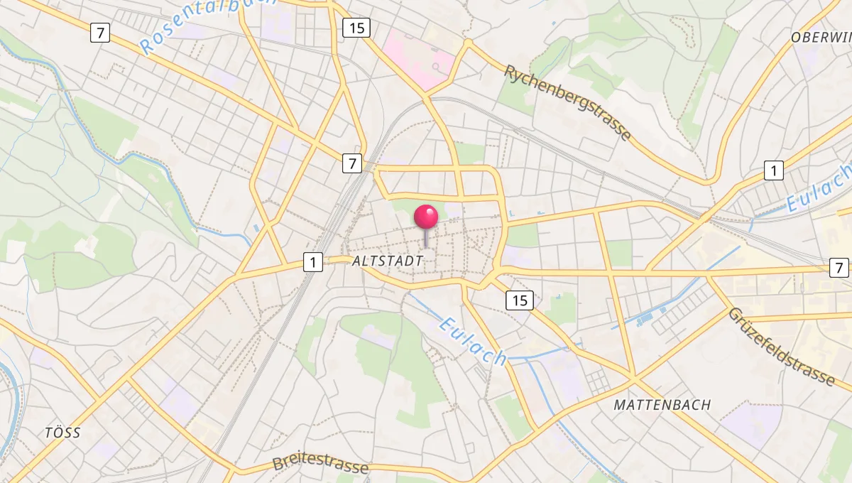 Gebetszeiten in Stadt Winterthur (Kreis 1) / Altstadt