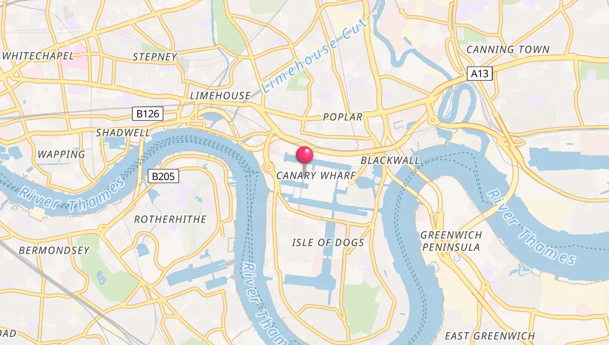 Prayer Times in Canary Wharf