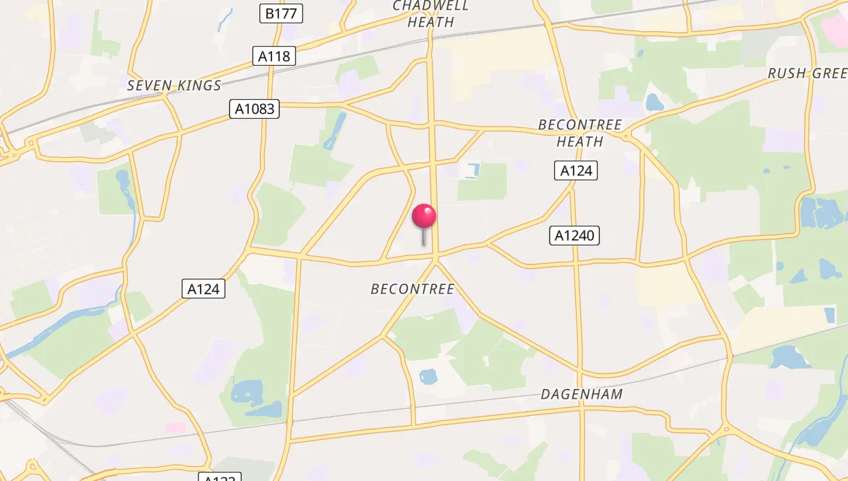 Gebedstijden in Becontree
