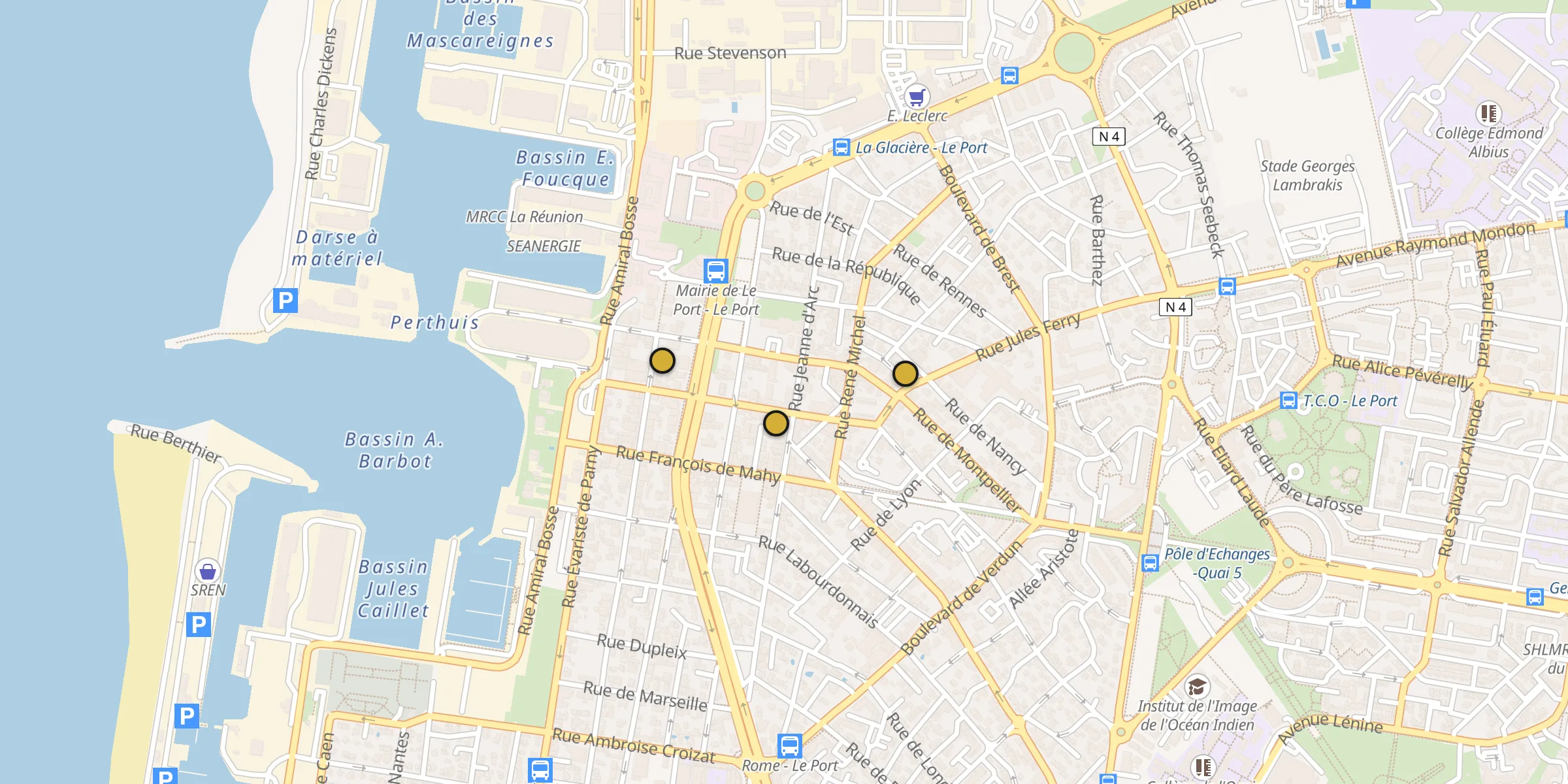 Carte des mosquées {aville}