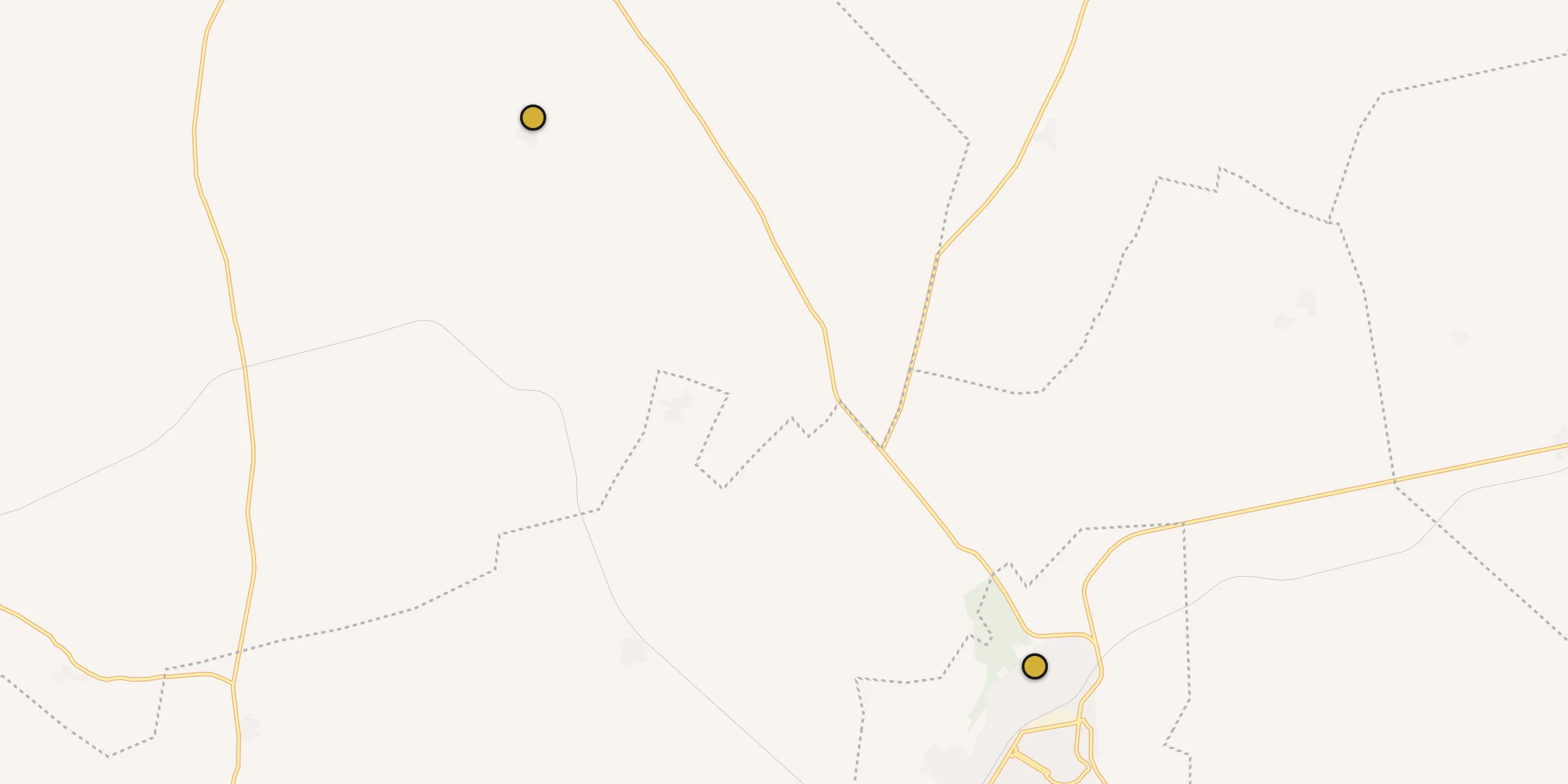 Plan des mosquées à Youssoufia : cliquez sur un point pour voir la fiche