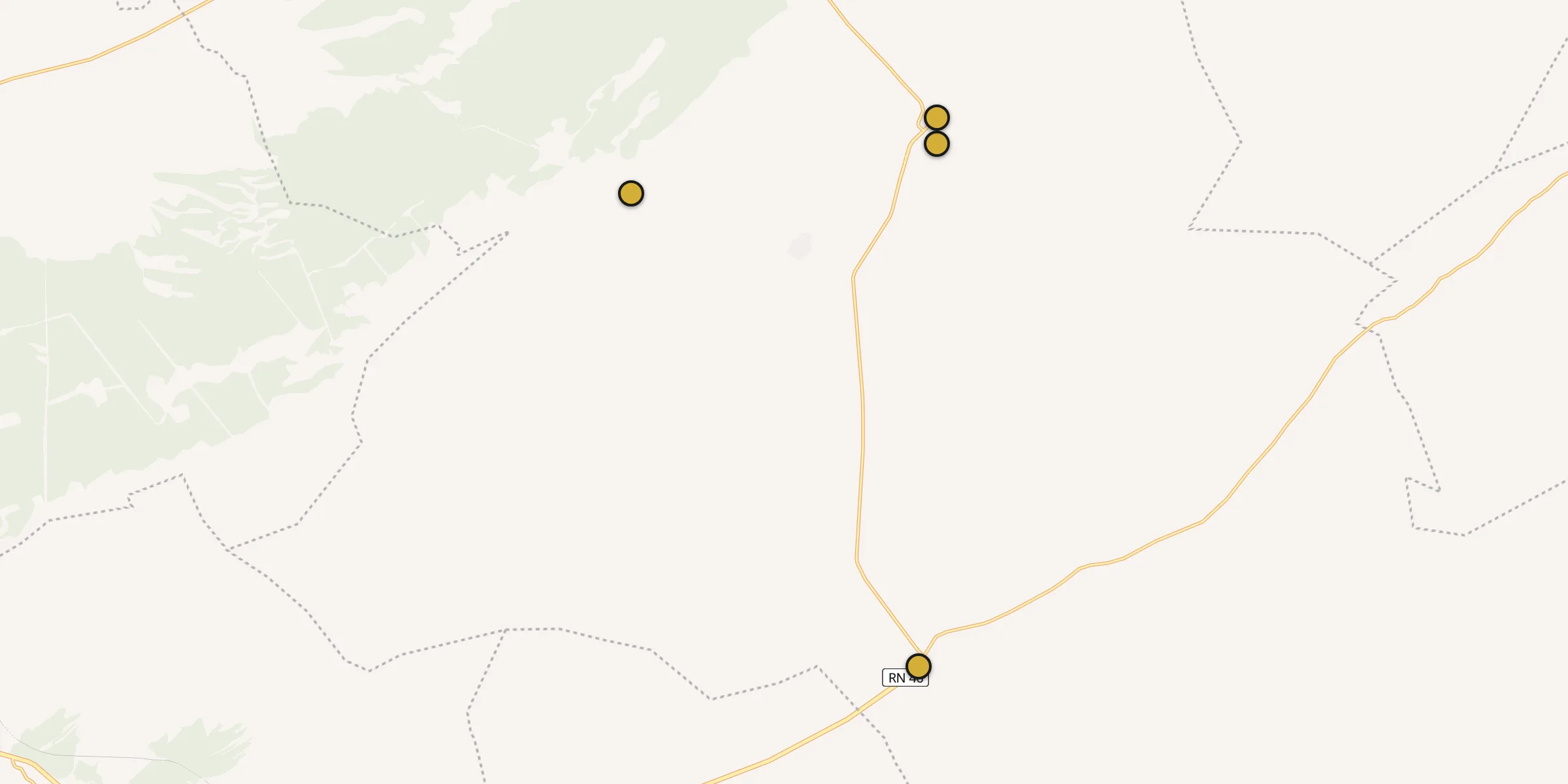 Plan des mosquées à Dar Chioukh : cliquez sur un point pour voir la fiche