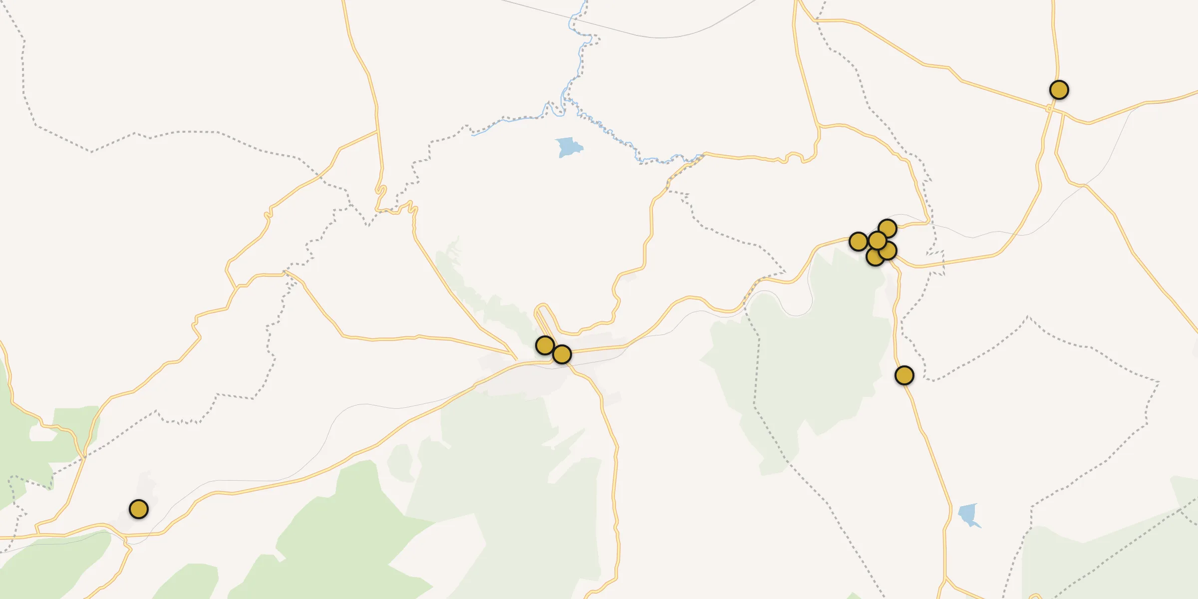 Plan des mosquées à Ouled Mimoun : cliquez sur un point pour voir la fiche