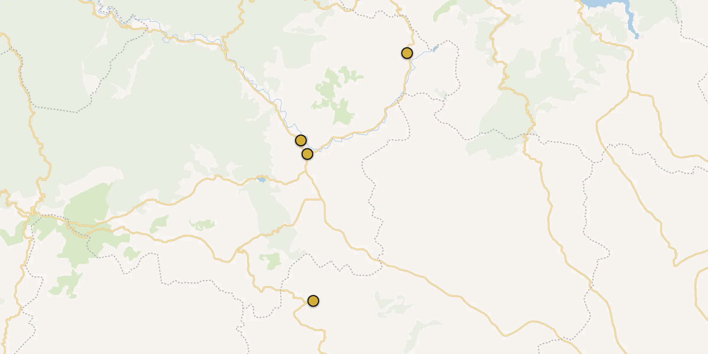 Carte des mosquées à Lardjem