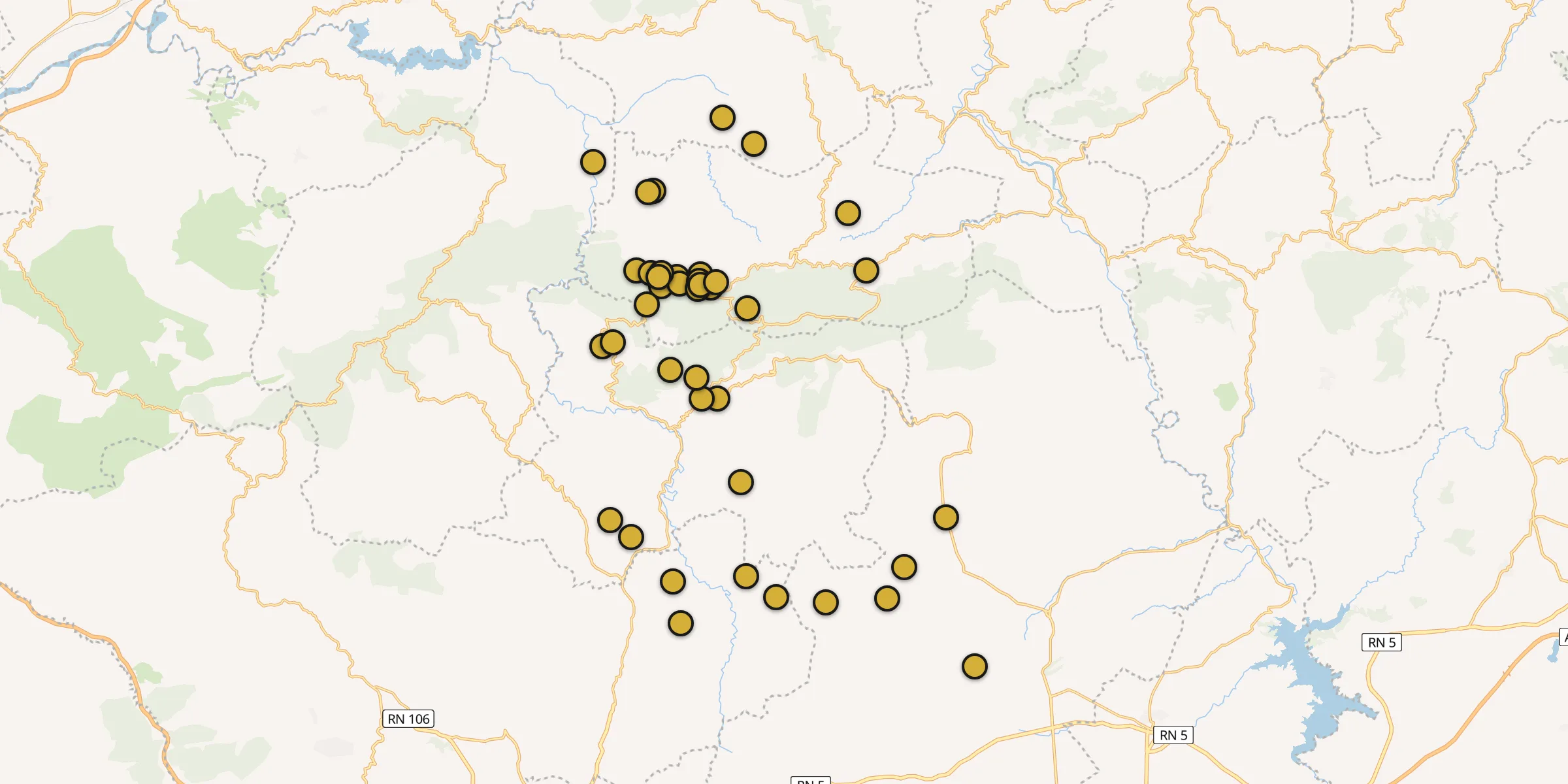 Carte des mosquées à Bordj Zemoura