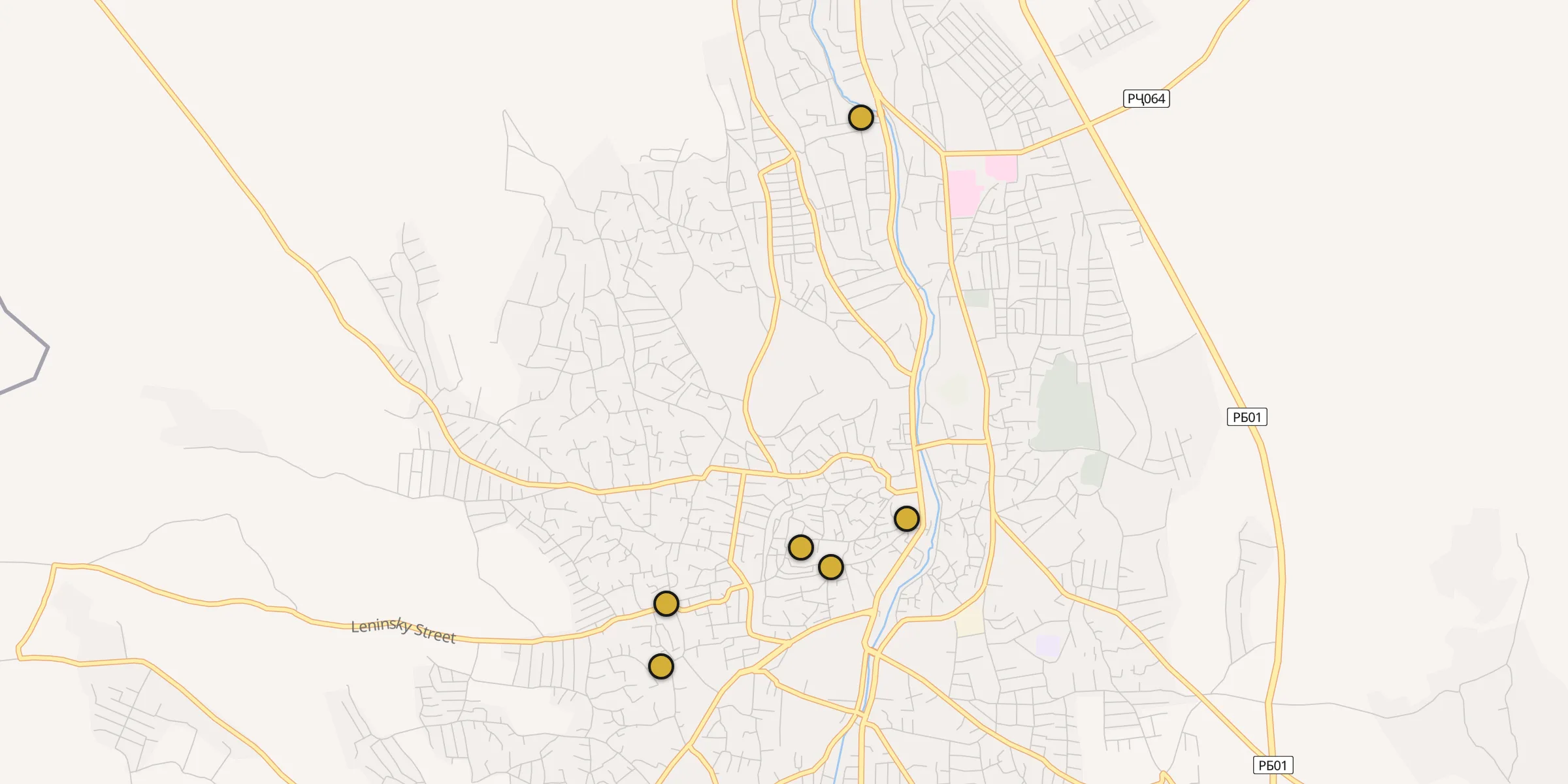 Carte des mosquées à Istaravchan
