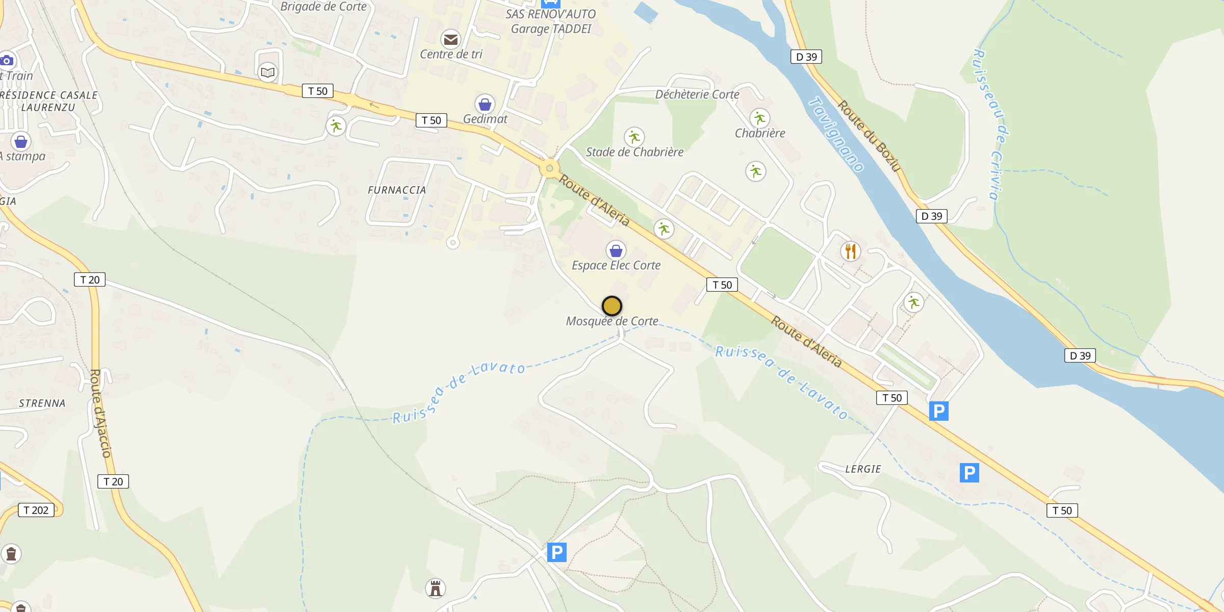 Carte des mosquées {aville}