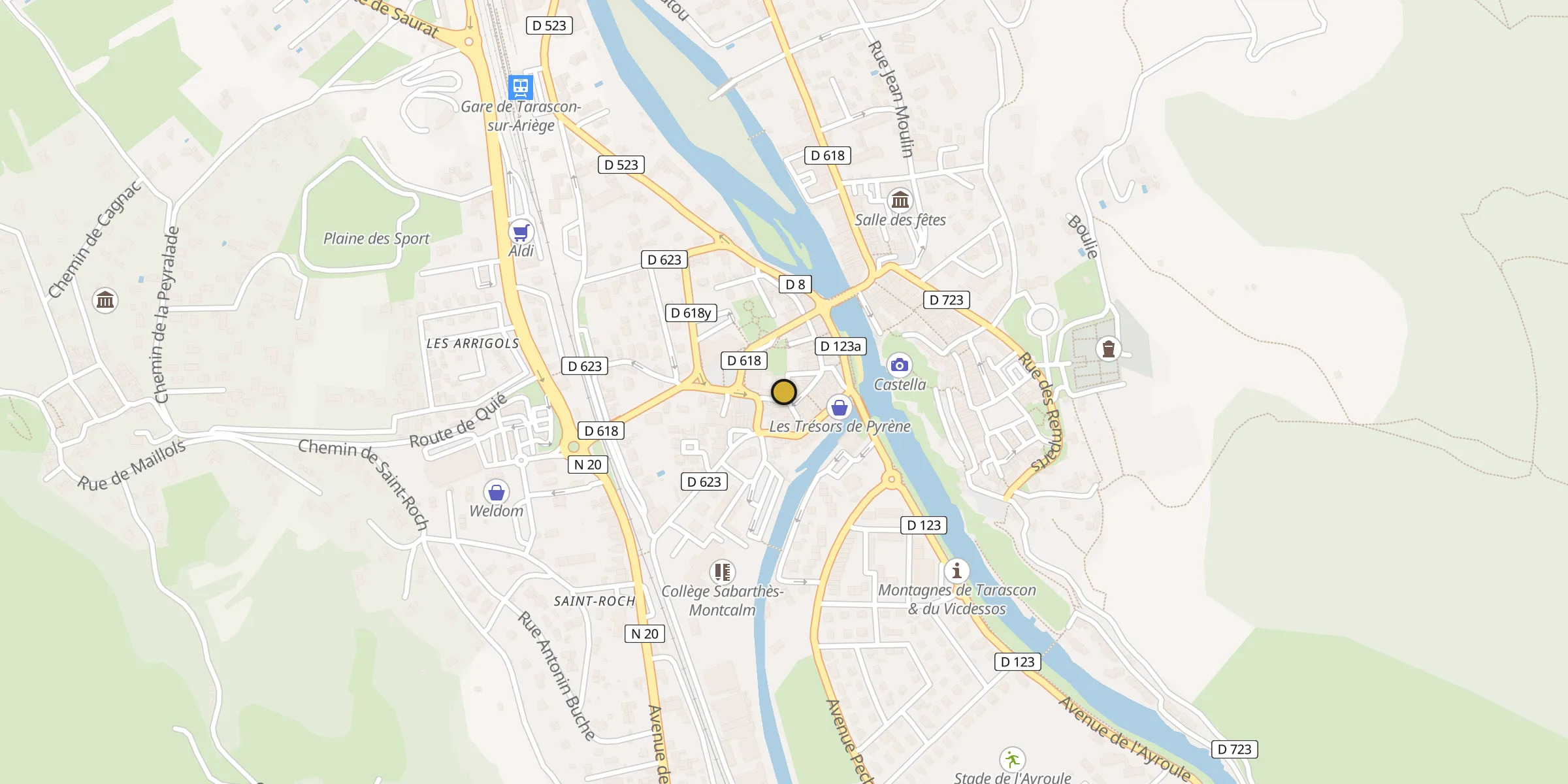 Carte des mosquées {aville}
