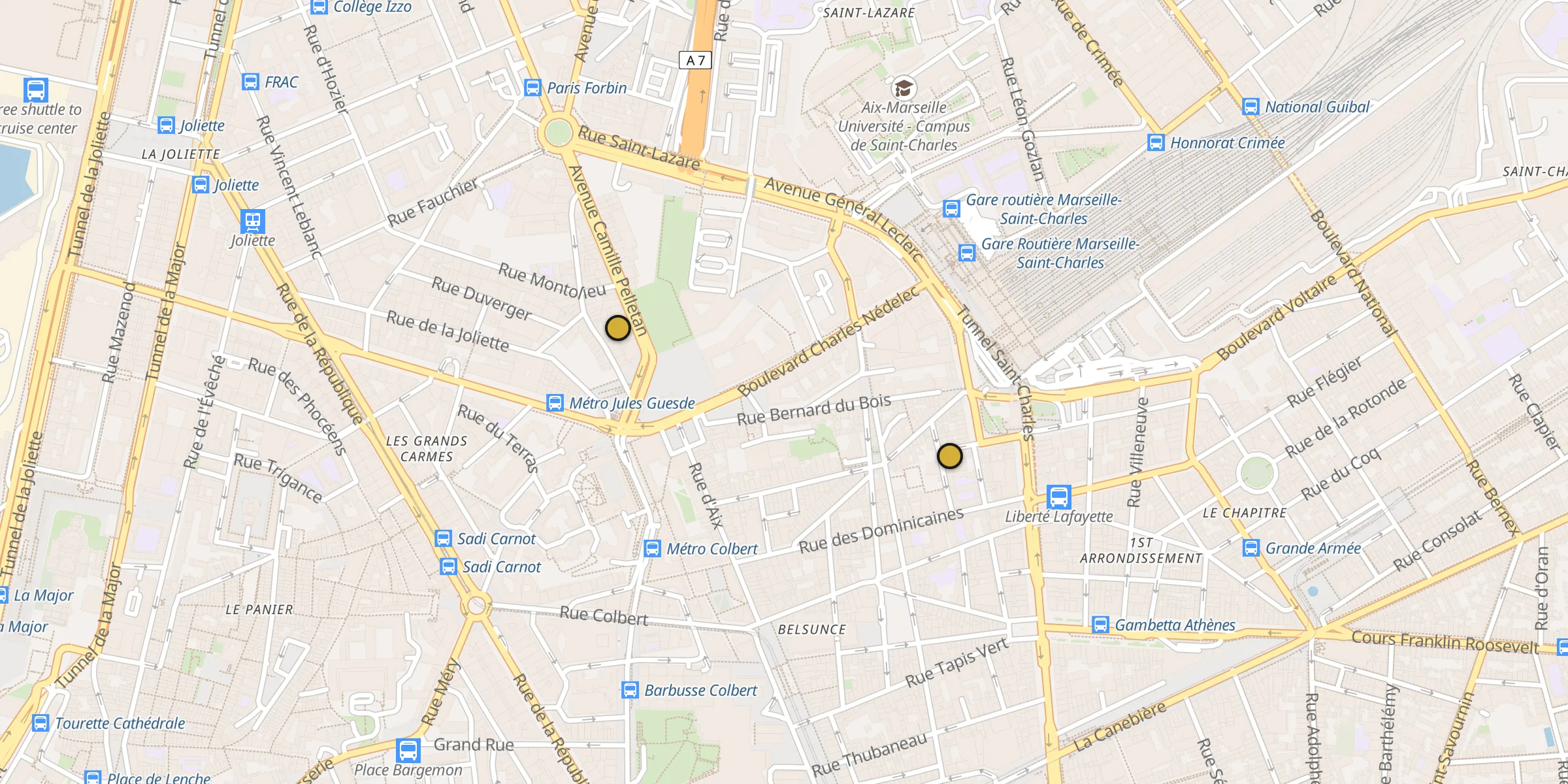 Carte des mosquées {aville}
