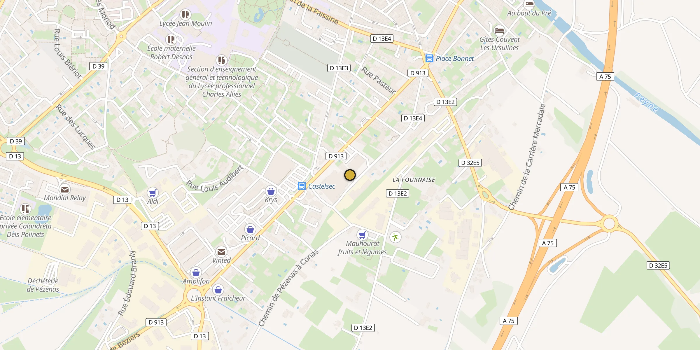 Carte des mosquées {aville}