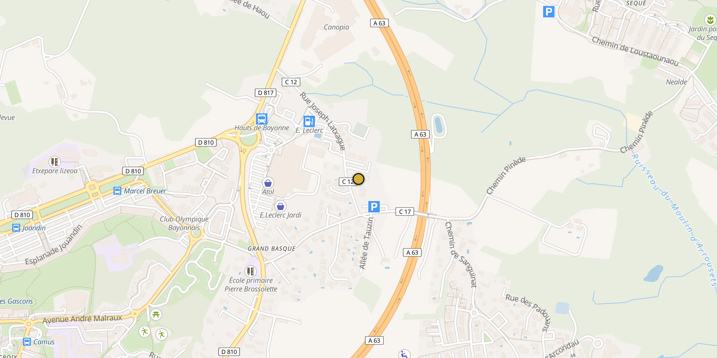 Carte des mosquées {aville}
