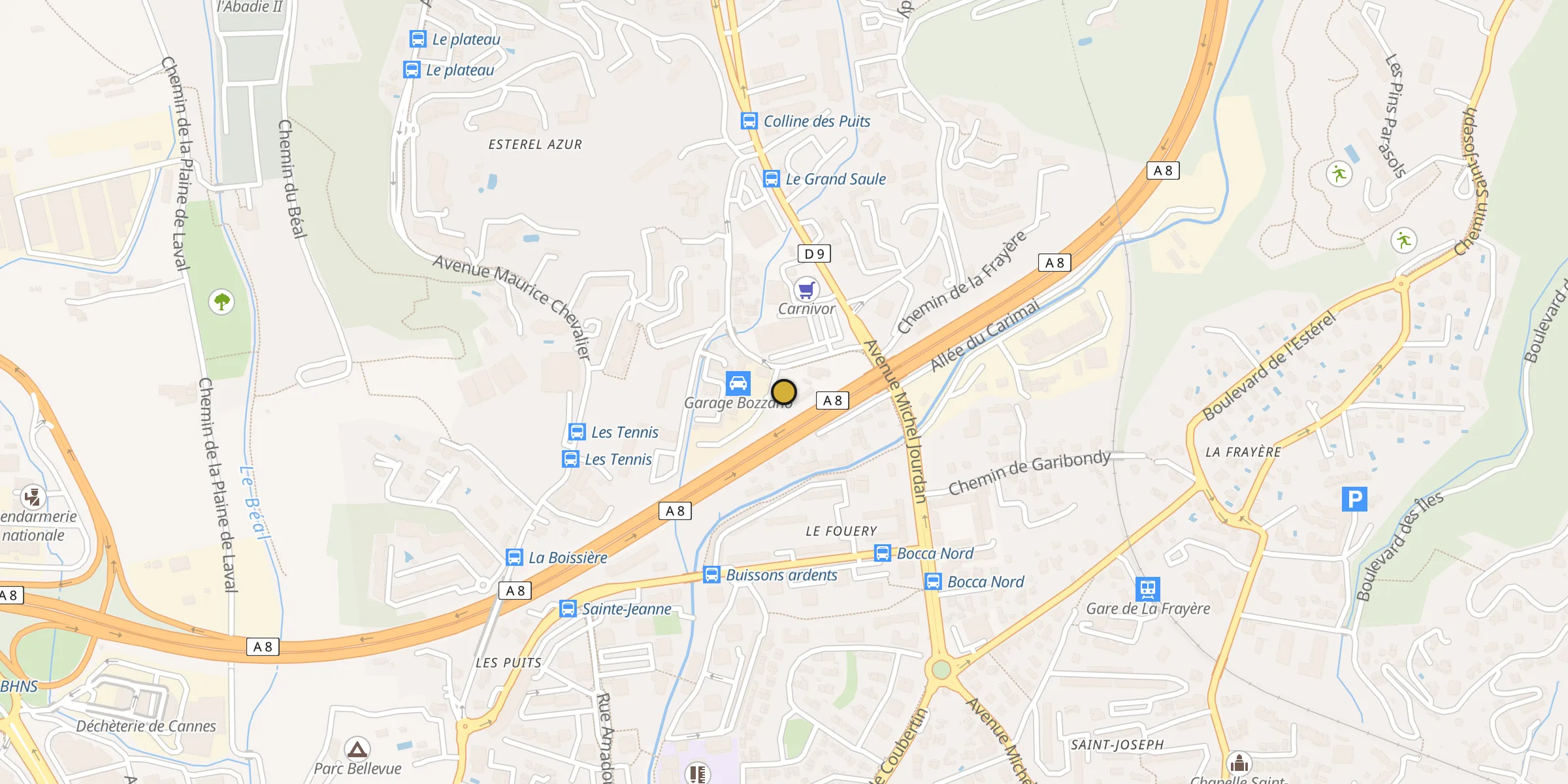 Carte des mosquées {aville}