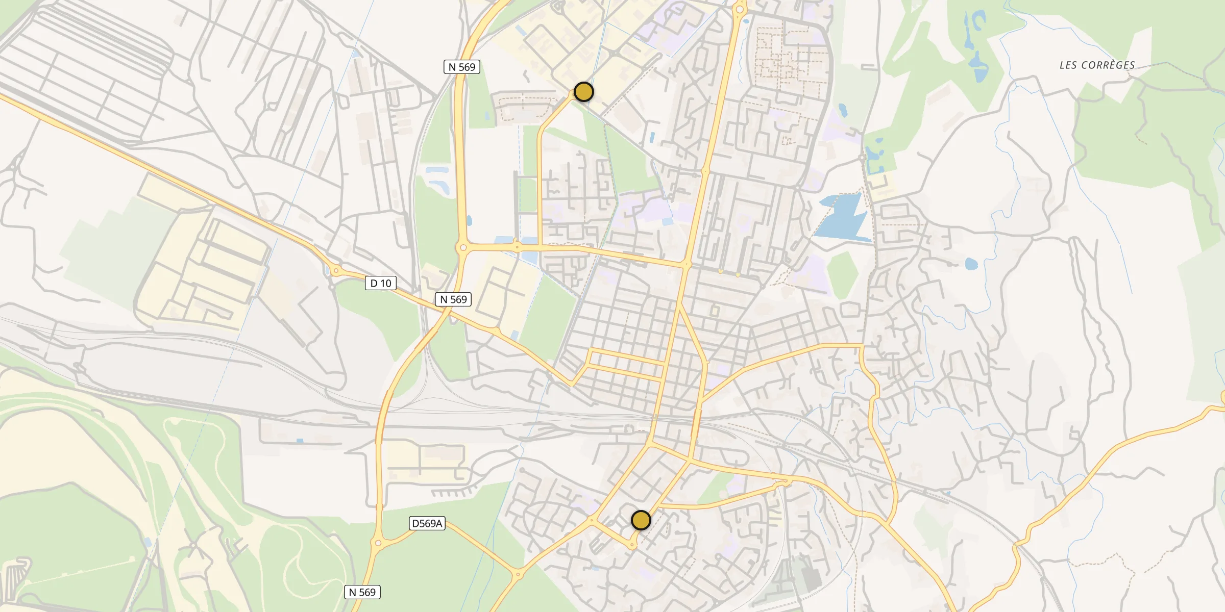 Carte des mosquées à Miramas