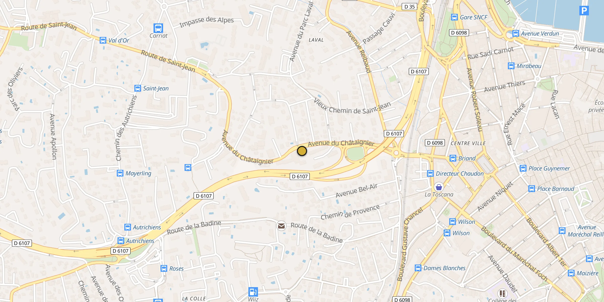 Carte des mosquées {aville}