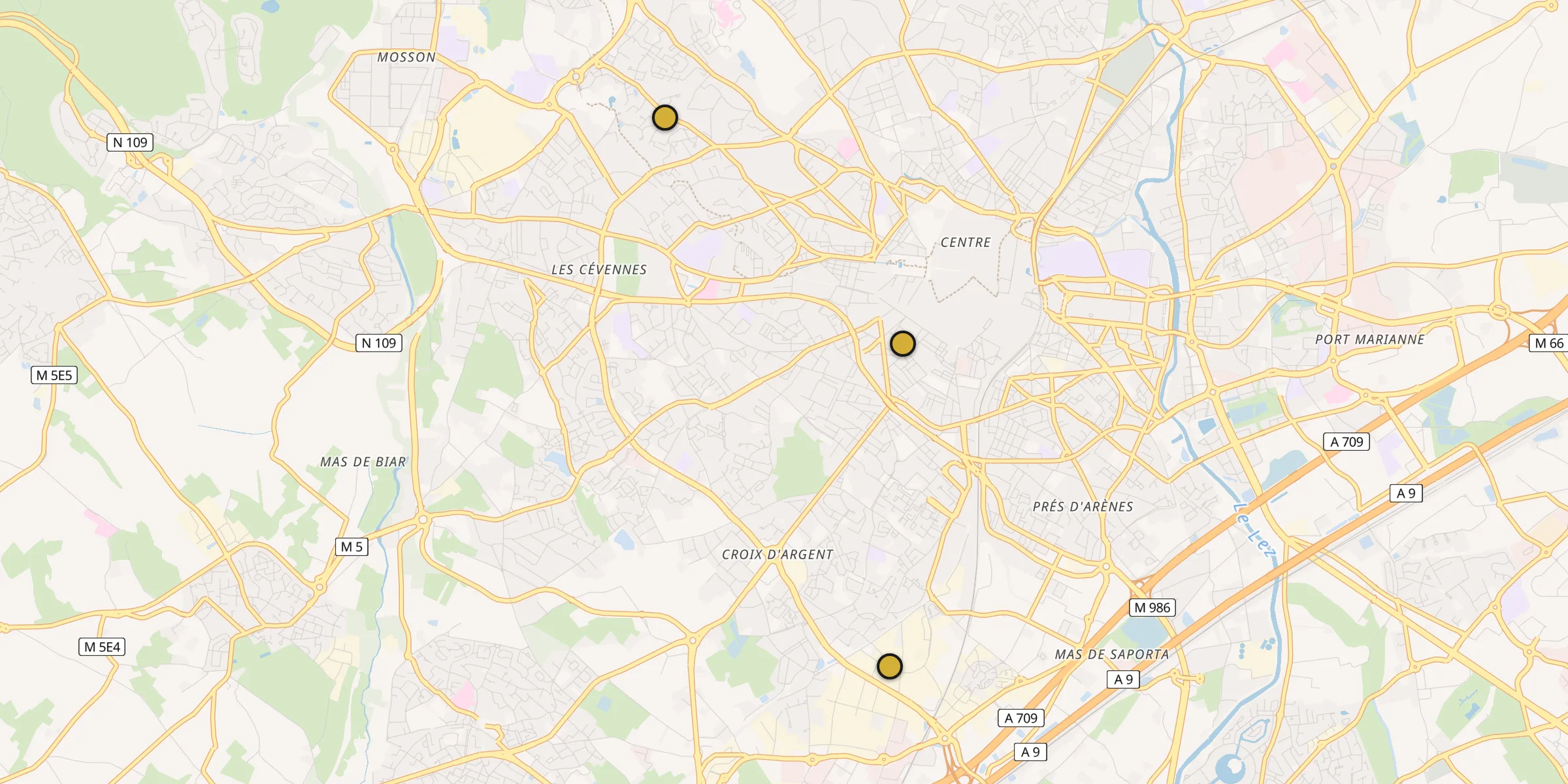 Carte des mosquées {aville}