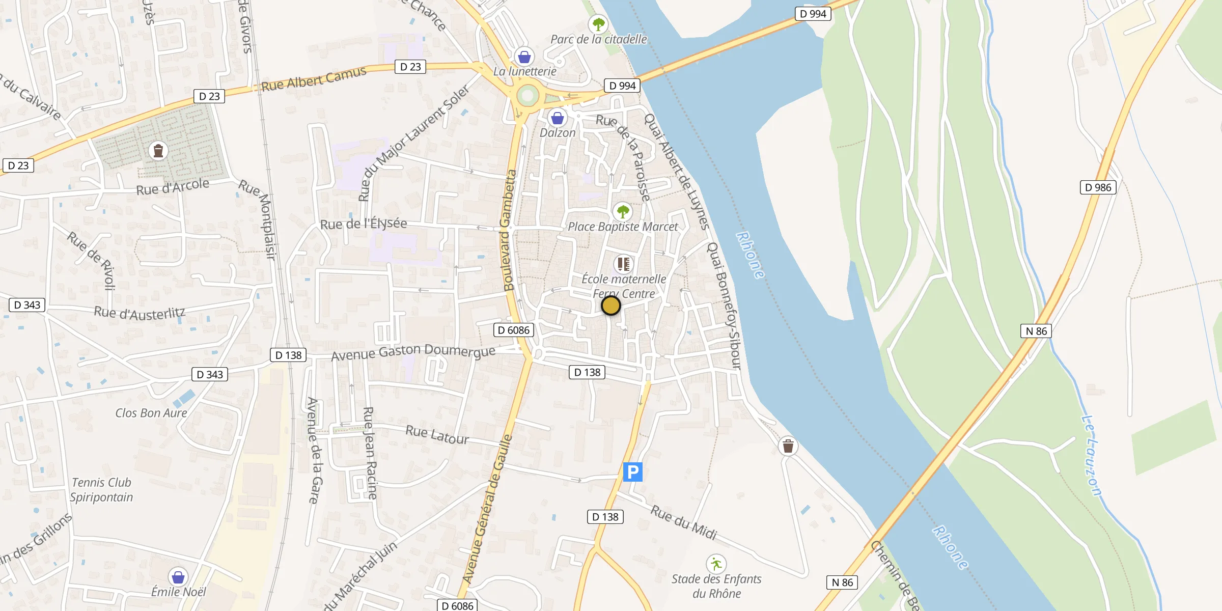 Carte des mosquées {aville}